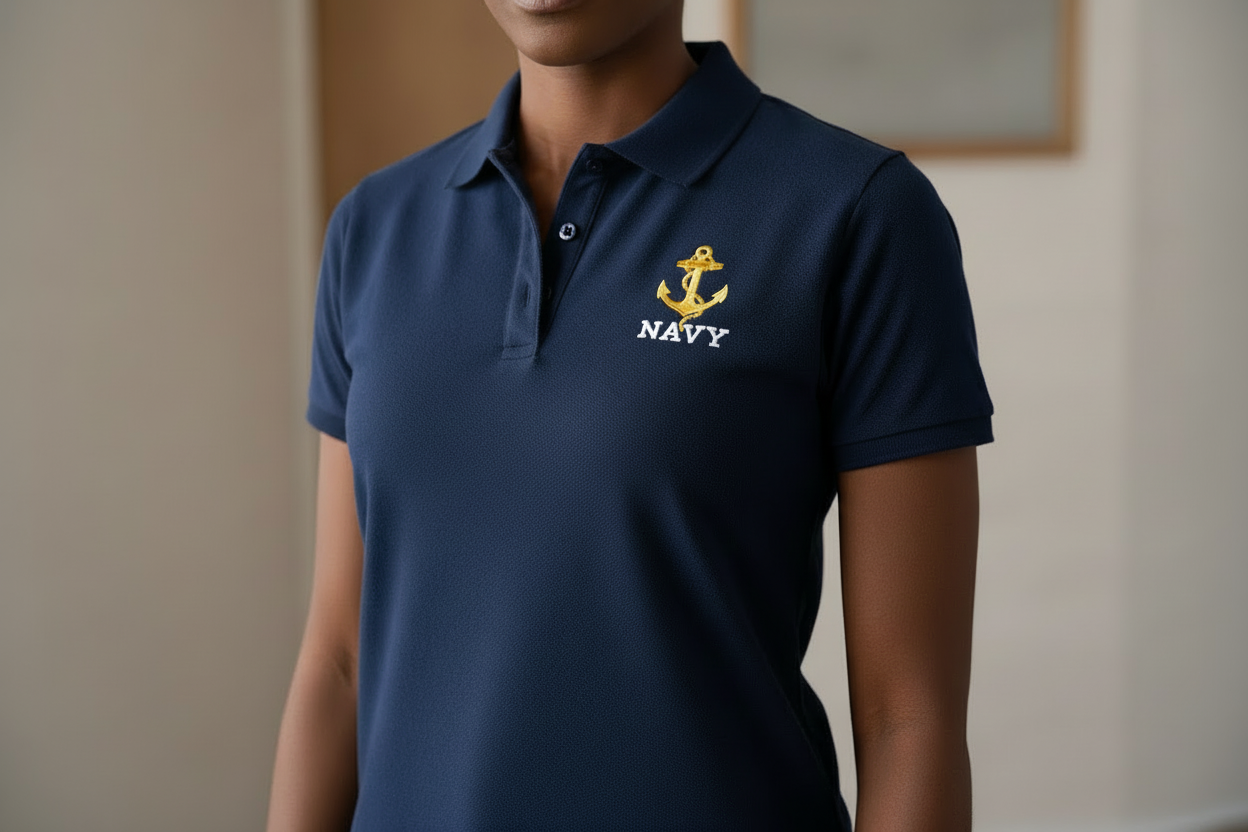 Womens Short Sleeve Polo