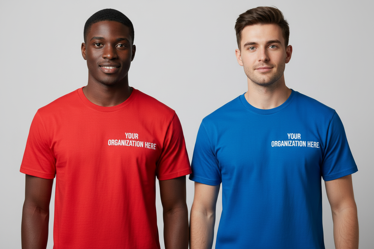Custom Unit Short Sleeve Tee Shirts